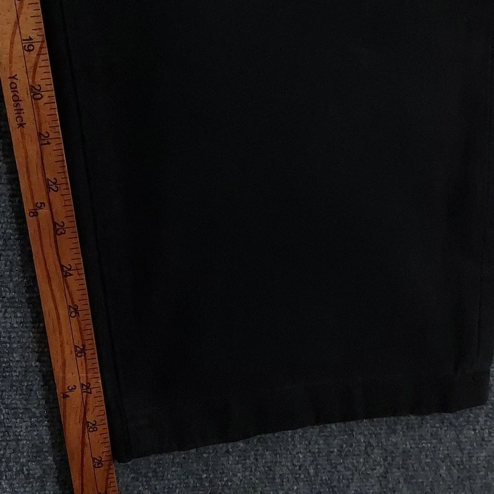 Abercrombie & Fitch Baggy Pants Mens 34x30 (Fits34x29) Black Wide Leg Relaxed